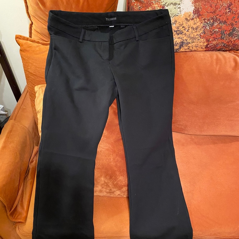 Tall women black Express pants